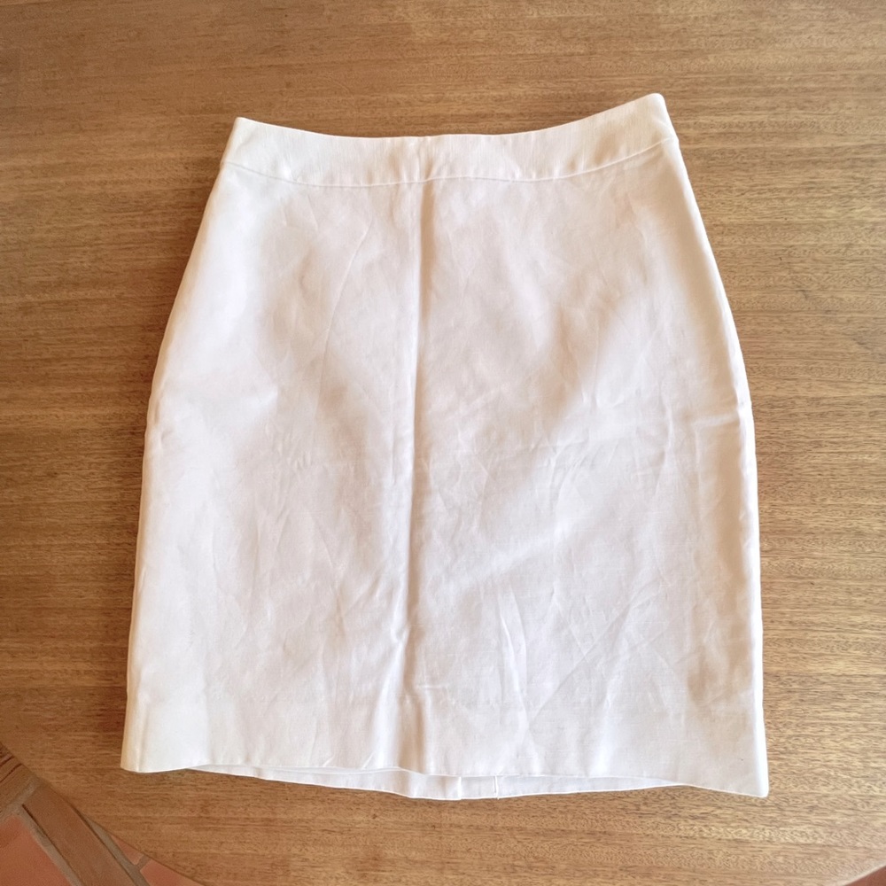 Skirt Midi pencil Kate Spade White